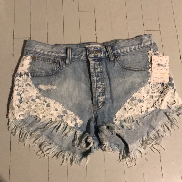 Free People Pants - jean shorts